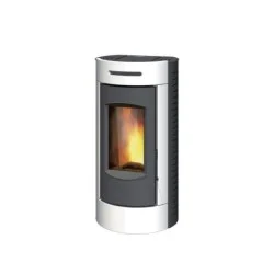 POÊLE À GRANULÉS DEVILLE TANGARA C077FC-01-IK8 BLANC