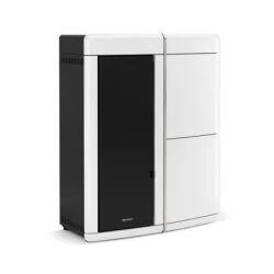 poêle à granulés extraflame 001281604 evelyne idro 2.0 blanc