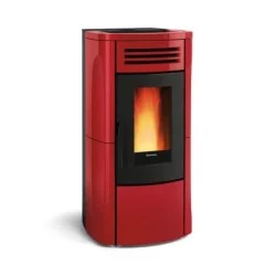 poêle à granulés extraflame 001282800 terry plus bordeaux