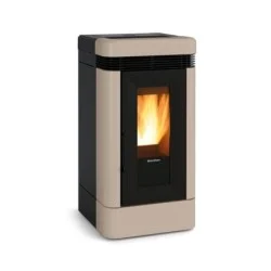 poêle à granulés extraflame 001283252 lucia plus taupe