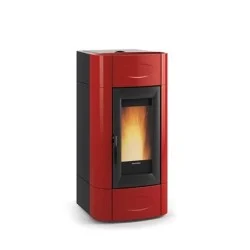 poêle à granulés extraflame 001283900 isidora idro h20 bordeaux