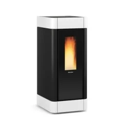 poêle à granulés extraflame 001284600 sinfony blanc