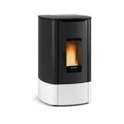 poêle à granulés extraflame 001285600 angy blanc