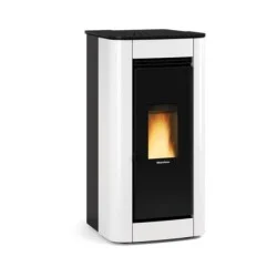 poêle à granulés extraflame 001285900 ilary blanc