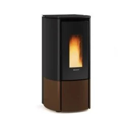 poêle à granulés extraflame 001286151 katia 11 bronze