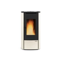 poêle à granulés extraflame 001286200 marina idro h11 ivoire