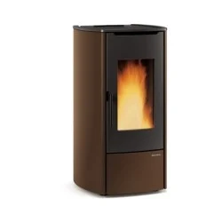 poêle à granulés extraflame 001286202 marina idro h11 bronze