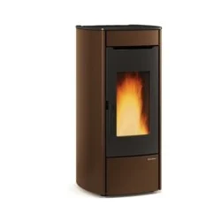 poêle à granulés extraflame 001286252 marina idro h13 bronze