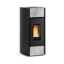 poêle à granulés extraflame 001286302 mirka petra pierre naturelle