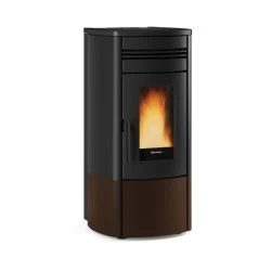 poêle à granulés extraflame 001286401 noris bronze