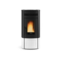 poêle à granulés extraflame 001286425 noris lux blanc