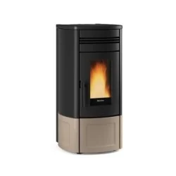 poêle à granulés extraflame 001286426 noris lux taupe