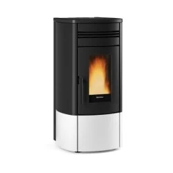 poêle à granulés extraflame 001286450 noris plus blanc