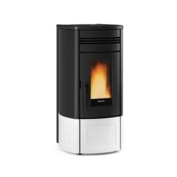 poêle à granulés extraflame 001286475 noris plus lux blanc