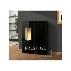 poêle à granulés extraflame 1285004 sharon plus crystal