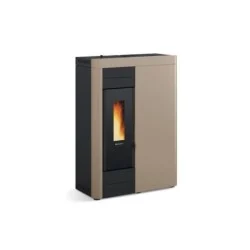 poêle à granulés extraflame 1282602 virna idro taupe
