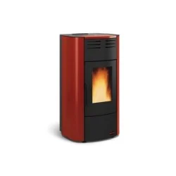 poêle à granulés extraflame 1285100 raffaella idro h15 bordeaux