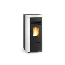poêle à granulés la nordica extraflame 001282507 angela plus evo blanc