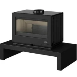 Poêle à Bois GODIN coudray porte fonte 411115