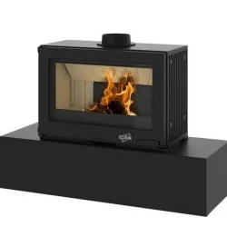 Poêle à bois étanche GODIN MACLAS porte fonte 411117