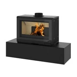 Poêle à bois étanche GODIN MACLAS porte vitrée 411116