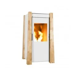 Poêle à granulés ecoforest KEOPS 20886 BLANC