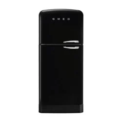 Réfrigérateur 2 portes smeg FAB50LBL5 noir charnières gauche