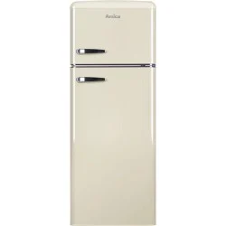 Réfrigérateur 2 portes vintage amica AR7252C crème